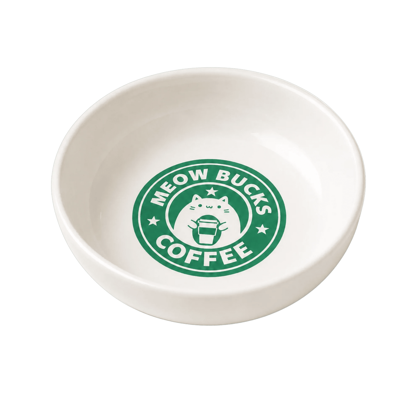 Havsız Meowbucks Seramik Su Kabı