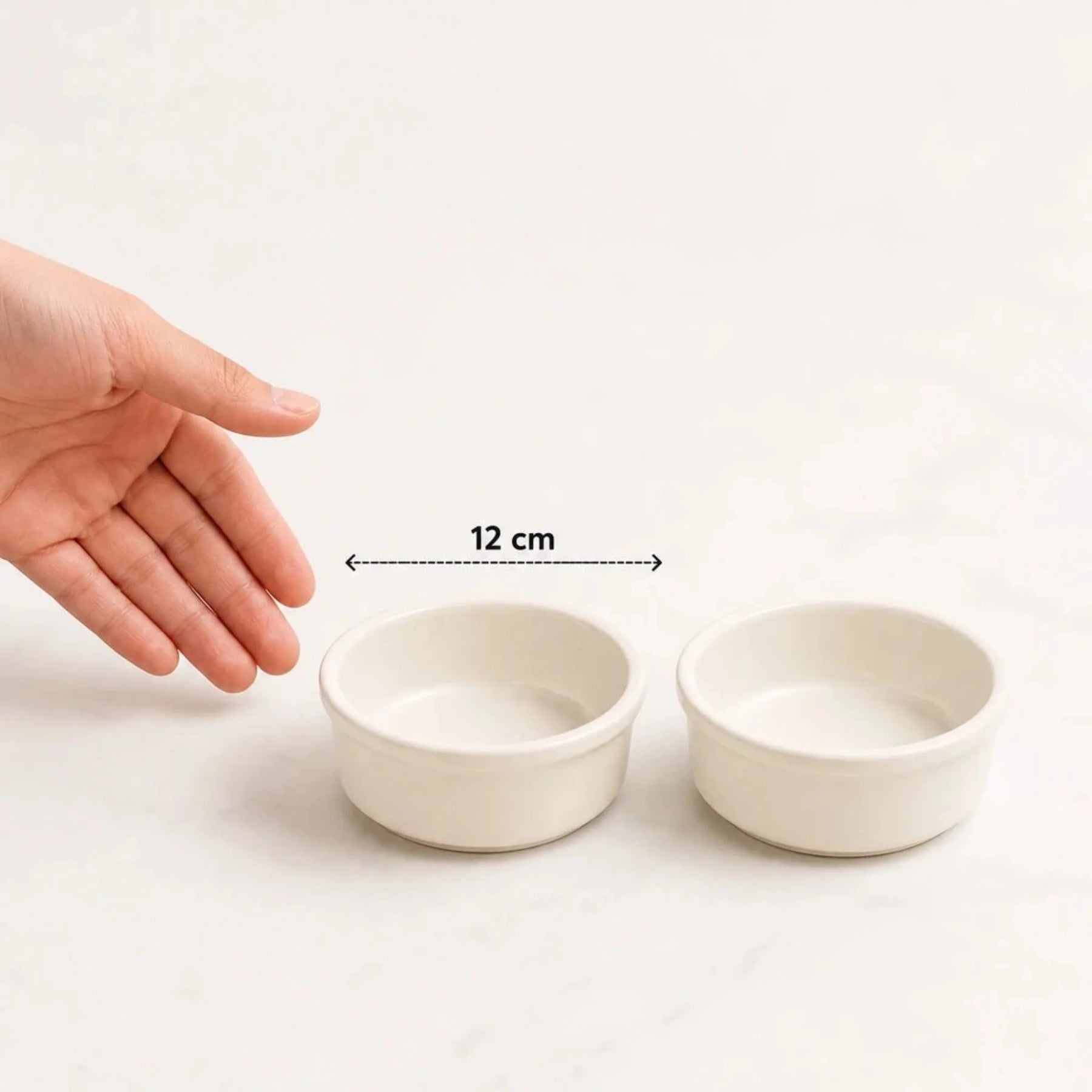 Havsız İkili 12 cm Seramik Kase Seti