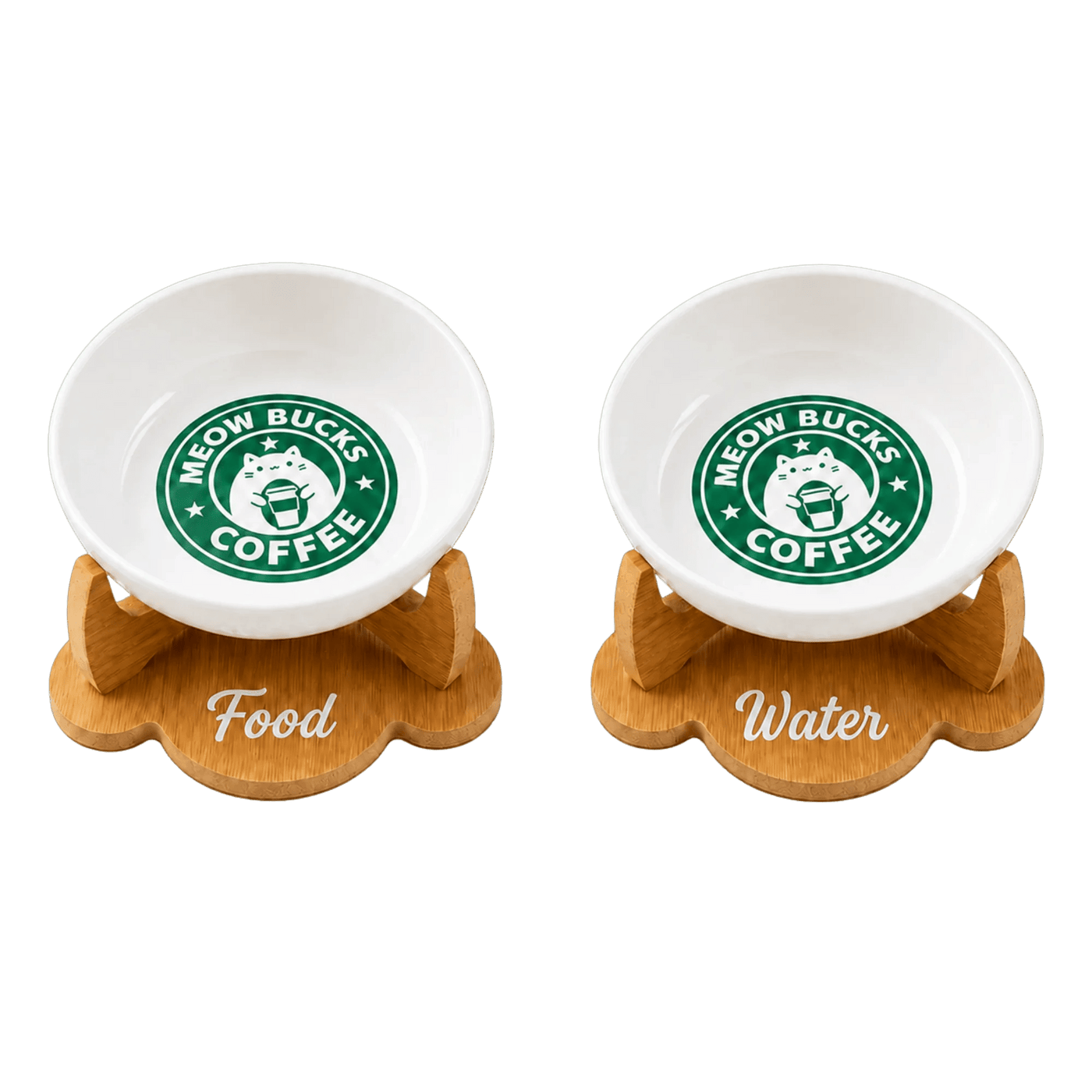 Havsız Meowbucks İkili Seramik Set