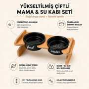 Havsız Meow İkili Seramik Set ürün galerisi küçük resmi 5