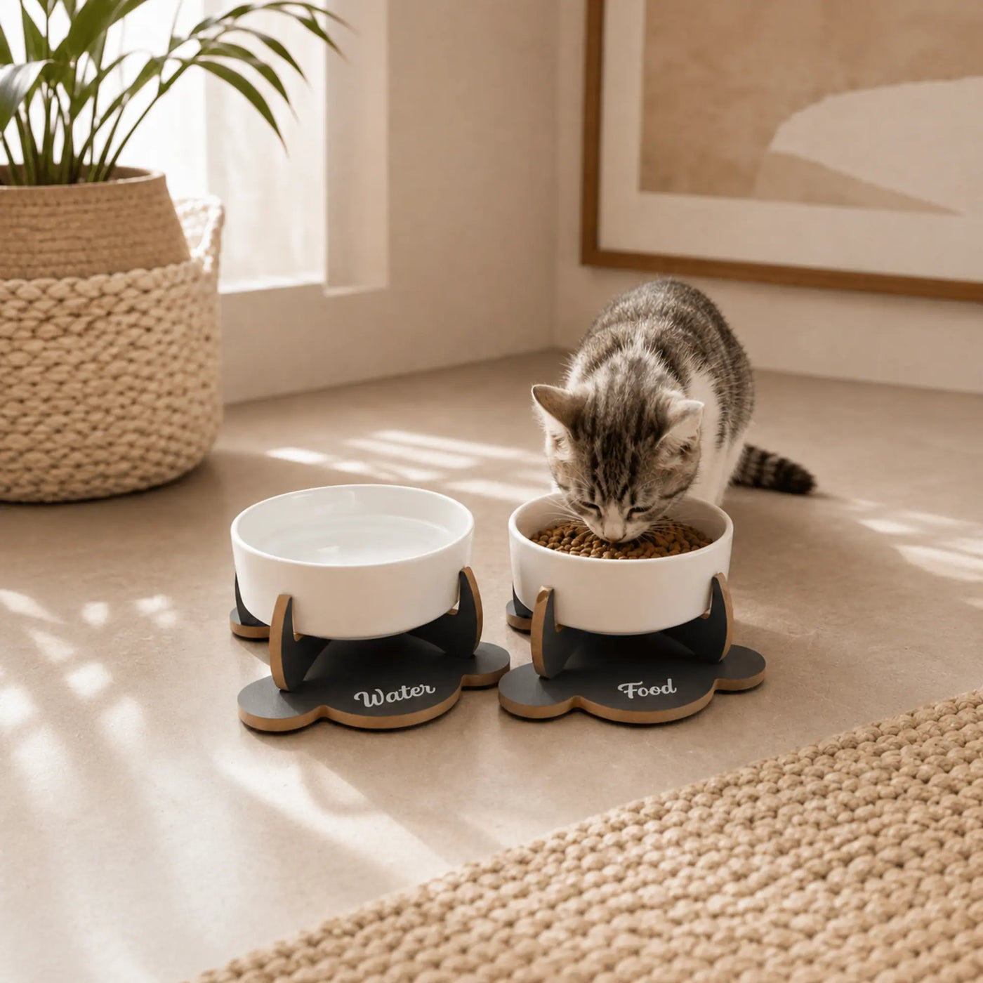 Havsız Kaydırmaz İkili Seramik Set — 400 ml