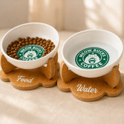 Havsız Meowbucks İkili Seramik Set ürün galerisi küçük resmi 5