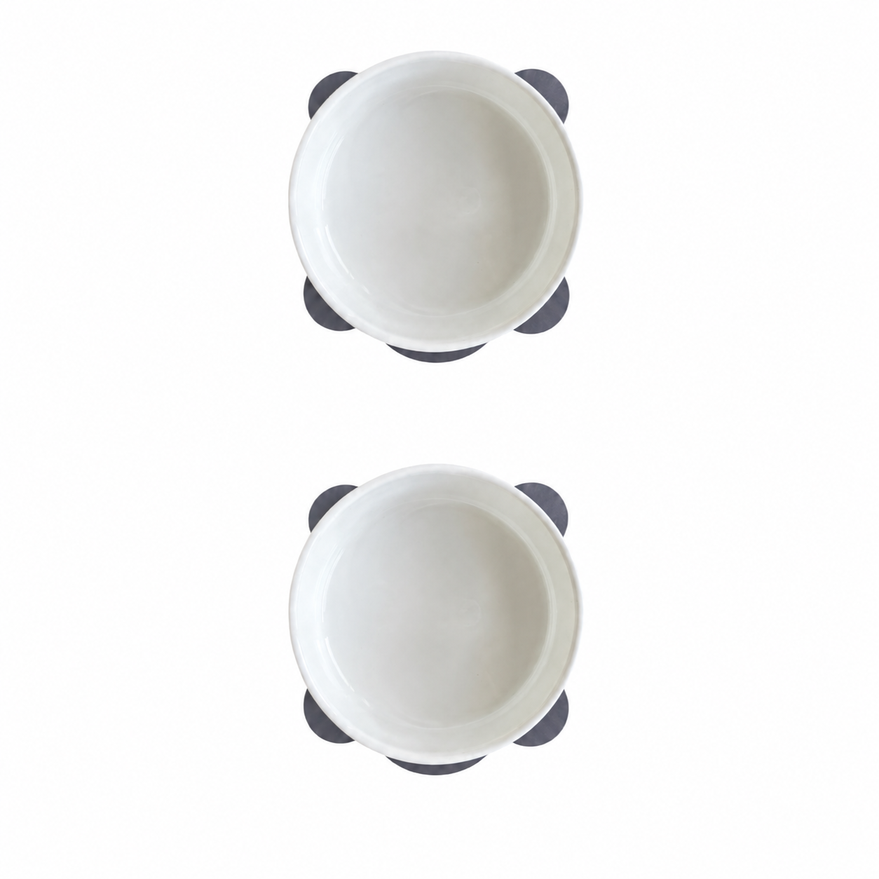 Havsız Kaydırmaz Tabanlı İkili Mama ve Su Kabı (Food & Water) 400 ML
