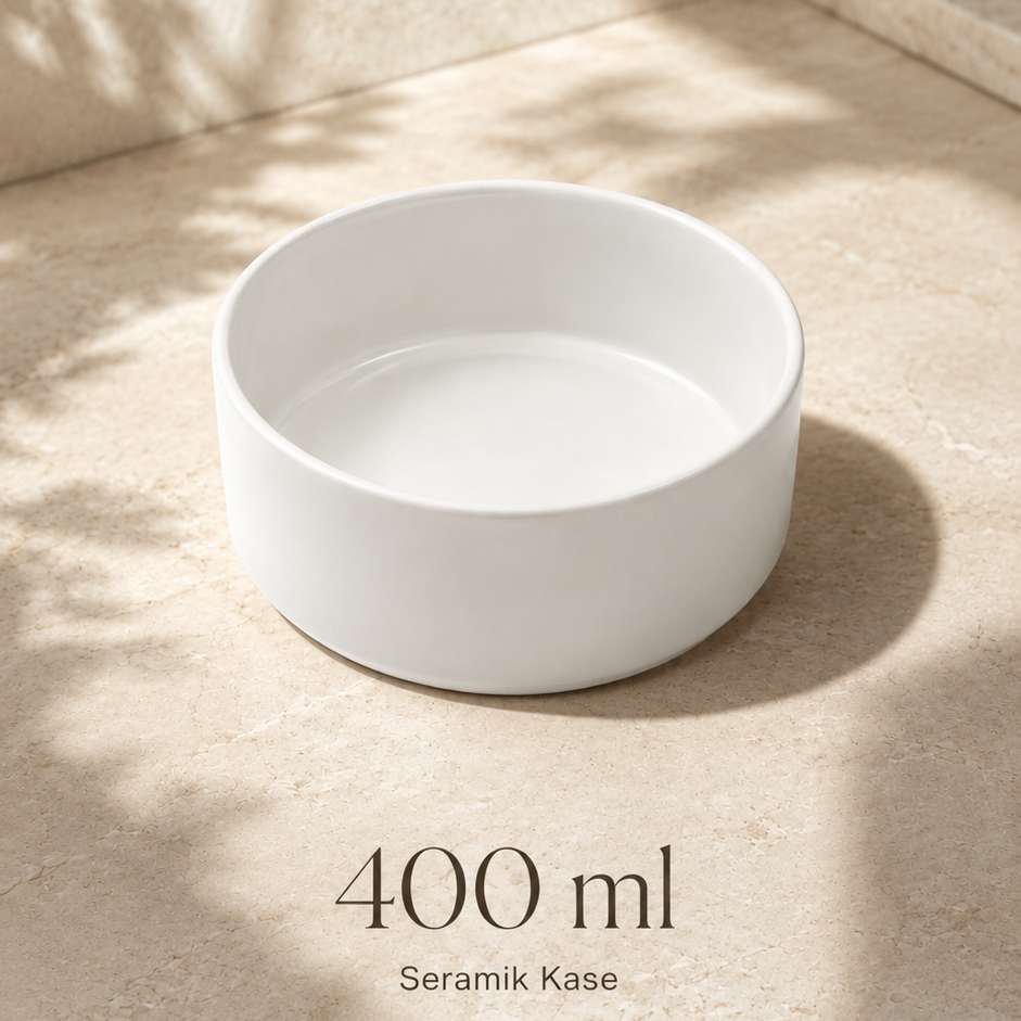 Havsız İkili Seramik Kase — 400 ml