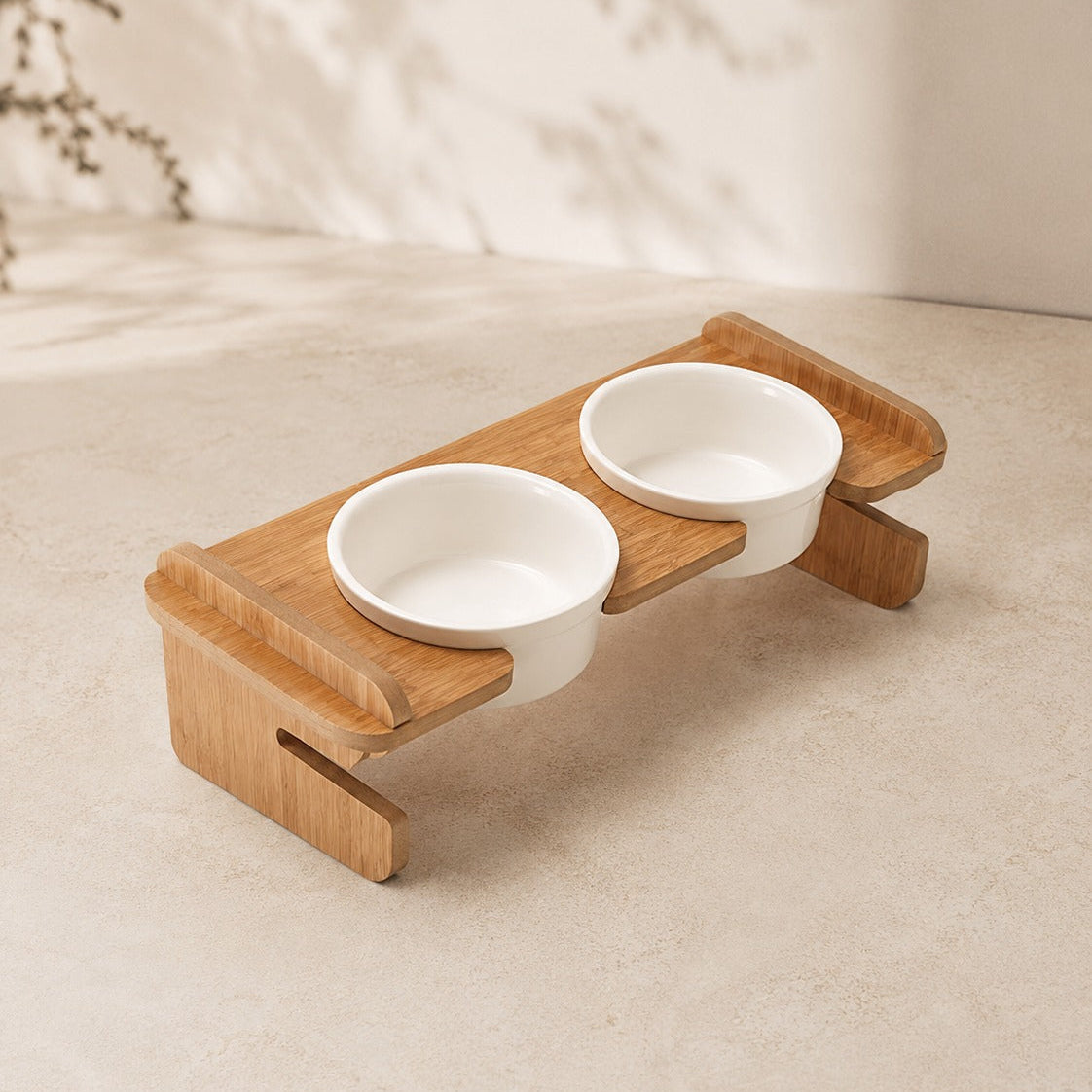 Ayarlanabilir yükseklik şeması — yavru kedi için 5 cm, yetişkin kedi için 9 cm