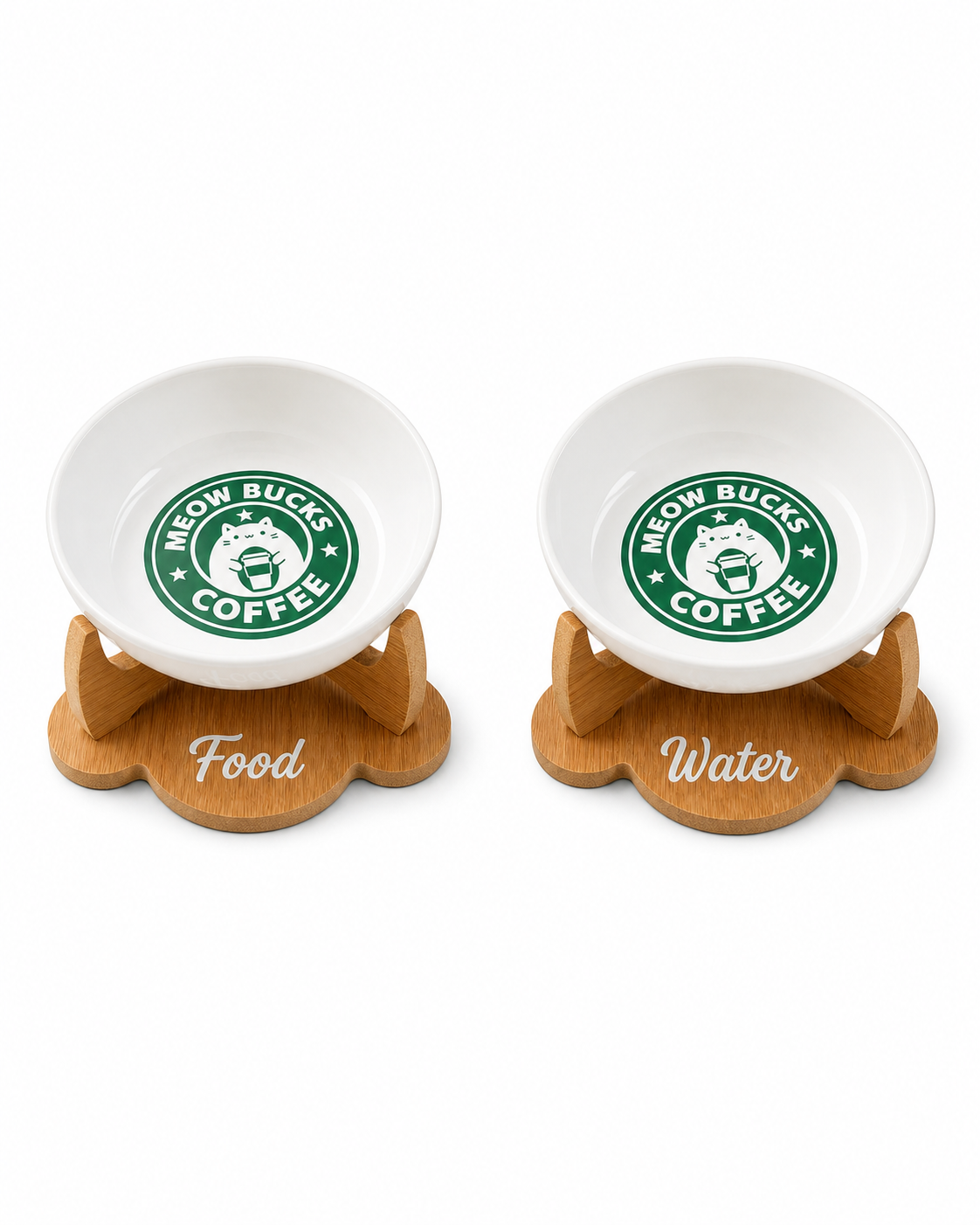 Havsız Meowbucks İkili Mama ve Su Kabı Seti ana ürün görseli