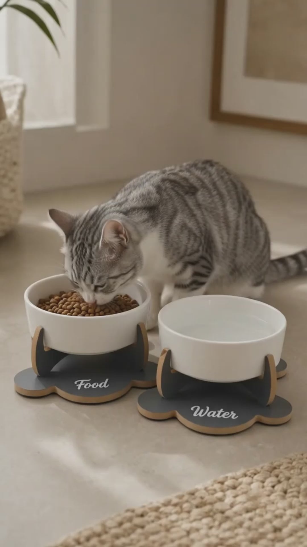 Havsız Kaydırmaz Mama Kabı 400 ml