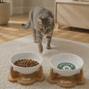 Havsız Meowbucks Kaydırmaz Mama Kabı ürün tanıtım videosu ürün galerisi küçük resmi 2